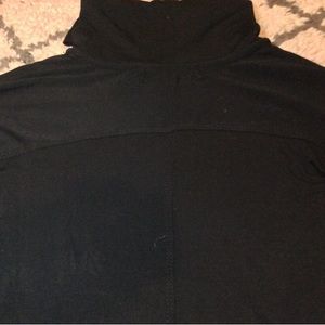 Prana Thin Black Turtleneck